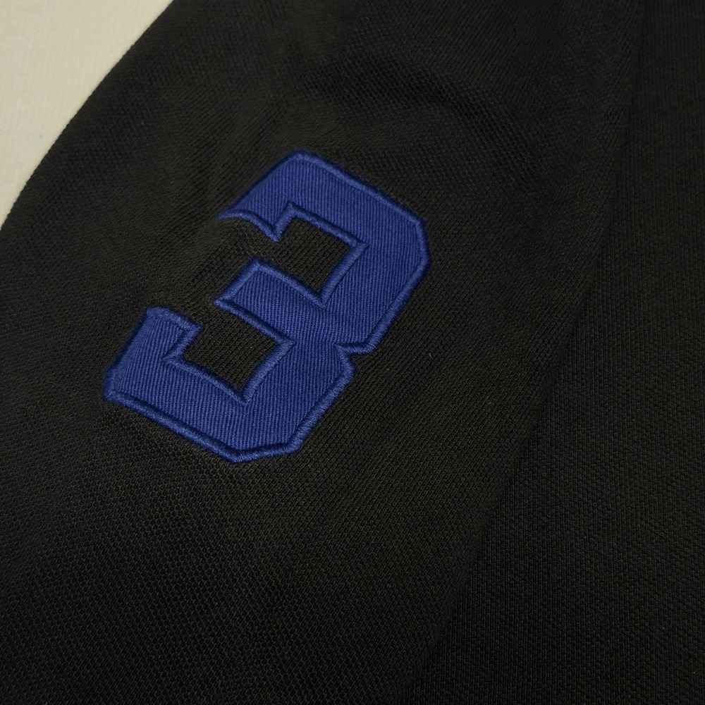Polo Ralph Lauren Big Pony Long Sleeve Polo Shirt‎ Black With Blue Pony Men's XL - Picture 5 of 11